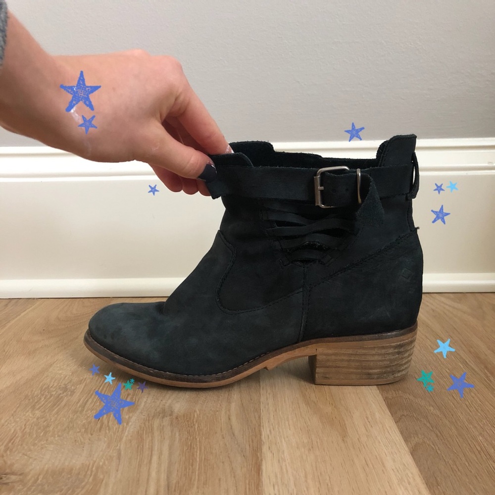 Grayish/Blueish Booties